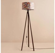 Lampă de podea AYD 1xE27/40W/230V maro/multicolor
