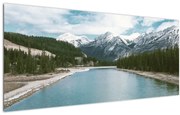 Tablou cu peisaj montan (120x50 cm)