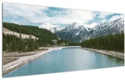 Tablou cu peisaj montan (120x50 cm)
