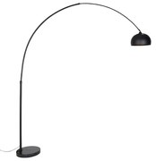 Lampă arcadă modernă neagră - XXL