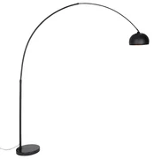 Lampă arcadă modernă neagră - XXL