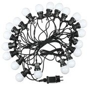 Lanț LED de exterior STRING 10m 20xLED/0,5W/24/230V 3000K IP44