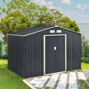 Jusky Casuta de gradina XL 277×191×192 cm - antracit