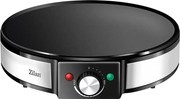 Aparat pentru preparat clatite Zilan ZLN2922 Negru Inox, 1200W, Diametru plita 30cm, Temperatura ajustabila,