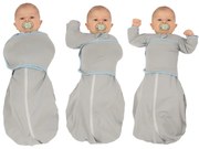 Sistem de infasat multifunctional Kidizi Tuki, 0-4 luni, fermoar cu dubla deschidere, 0.5 tog