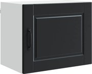 vidaXL Dulap de bucătărie cu raft Negru 50 x 31 x 40 cm Lemn compozit
