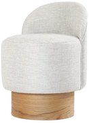 Taburet  Barren Puf Light Grey