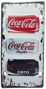Placa metalica COKE, 30x15cm