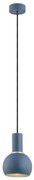 Pendul, Lustra suspendata design minimalist SINES 14cm, blue