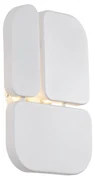 Lampă de perete de design albă cu 3 lumini - Planes
