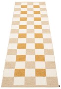 Covor tip traversă pentru interior și exterior galben ocru/bej 70x240 cm Pix Vanilla Ochre – Pappelina