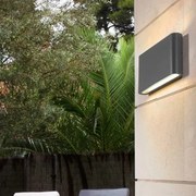 Aplica LED Exterior Cruz III BK