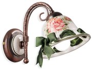 Aplica de perete design clasic realizat manual din ceramica NAPOLI