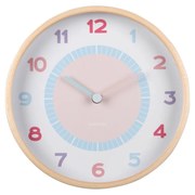 Karlsson 5963MC design ceas de perete albastru deschis, diametru 25 cm