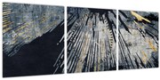 Tablou - Abstract (cu ceas) (90x30 cm)