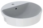 Lavoar pe blat Geberit Variform 50 cm cu orificiu baterie cu orificiu preaplin