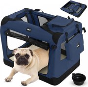 Leopet Cutie de transport pentru câini S, 49,5 x 34,5 x 35 c