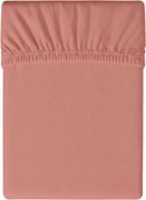Cearsaf Jersey cu elastic 180 x 200 cm roz vechi