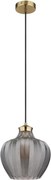 Globo 15898H1 - Pendul pe cablu JESSICA 1xE27/60W/230V Ø 22 cm, fumuriu