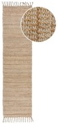 Covor în culoare naturală tip traversă 60x230 cm Levi – Flair Rugs