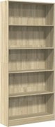 vidaXL Bibliotecă Stejar Sonoma 80x24x176 cm Lemn stratificat