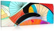 Tablou abstracție varietate de culori