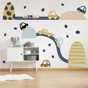 Autocolante de perete - Mașinuțe