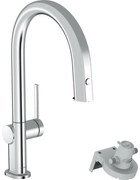 Baterie bucatarie cu dus extractibil si filtru de apa Hansgrohe Aqittura M91 210 sBox cu 1 jet