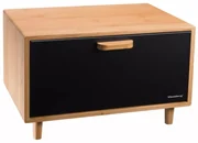 Cutie pentru paine neagra Klausberg KB7399