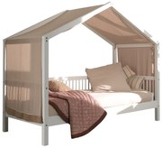 Această combinație FORREST BEECH constă dintr-un pat de casă (90 x 200 cm) și un set textil asortat.
