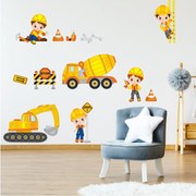 Autocolante de perete - Constructorii