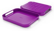Tava pentru servit Trebonn Pile S 1723123, 31x24.5 cm, Melamina, Violet