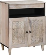 vidaXL Bufet Alb 33.5 x 60 x 75 cm