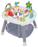 Centru de Activitati 3 in 1 NOVOKIDS™ MultiPlay Table Jumper, Transformabil in masuta de studiu si Lego, 0-10 ani, Cu melodii si lumini, Functie