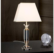 Lampă de cristal de masă Orion LA 4-1207 POKAL 1xE27/60W/230V crem/transparent