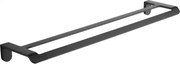 Mexen Lea cuier dublu pentru prosop, negru - 7026025-70