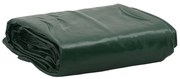 vidaXL Prelată, verde, 5x8 m, 650 g/m²