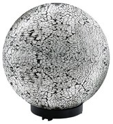 EGLO 91638 - Lampă de exterior TERRALUNA 1, 1xE27/18W, negru / alb, IP44