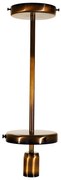 Montură 1xE27/60W/230V 44 cm bronz/patină