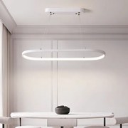 Lustră LED pe cablu LED/24W/230V 4000K alb