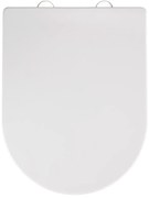 Capac WC cu închidere lentă Wenko Calla, 47 x 35,5 cm, alb