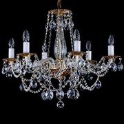 Candelabru cristal Bohemia 6 brate, diam. 56cm Demeter VI CE