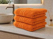 Prosop de corp Classic portocaliu 70 x 140 cm, 100% bumbac