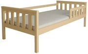 Pat pentru copii MONTY 90 x 200 cm, pin Saltele: Fara saltea, Somiera pat: Fara somiera