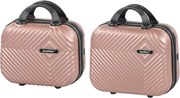 Set valiză TraveLux Pro II aur roz