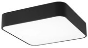 Plafoniera design modern 46x46cm Ragu negru NVL-866607
