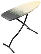 Masa de calcat Brabantia D 1008898, 135x45 cm, 7 pozitii de reglare, Zona de calcat rezistenta la caldura, Galben/Verde