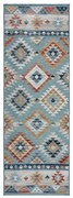 Covor tip traversă de exterior albastru 80x230 cm Avery Blue – Flair Rugs
