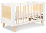 Patut alb pentru copii 2 in 1 LYDIA 70 x 140 cm