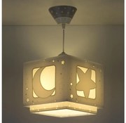 Lustră pentru copii Dalber 63232E MOON LIGHT 1xE27/60W/230V